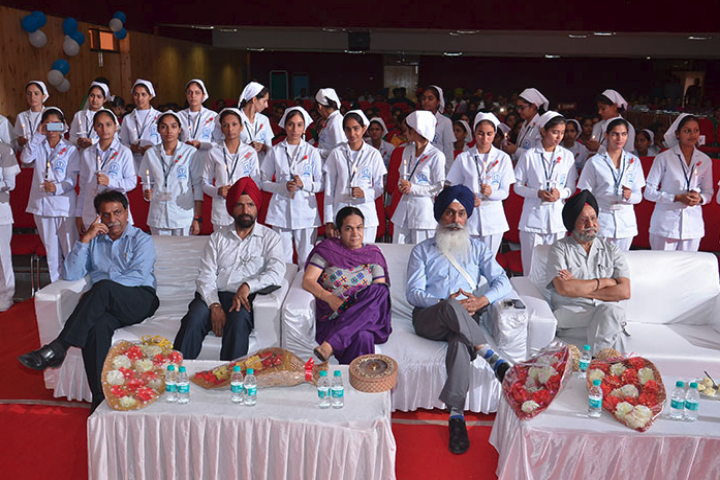 Adesh University, Bathinda International Nurse Day of Adesh University Bhatinda